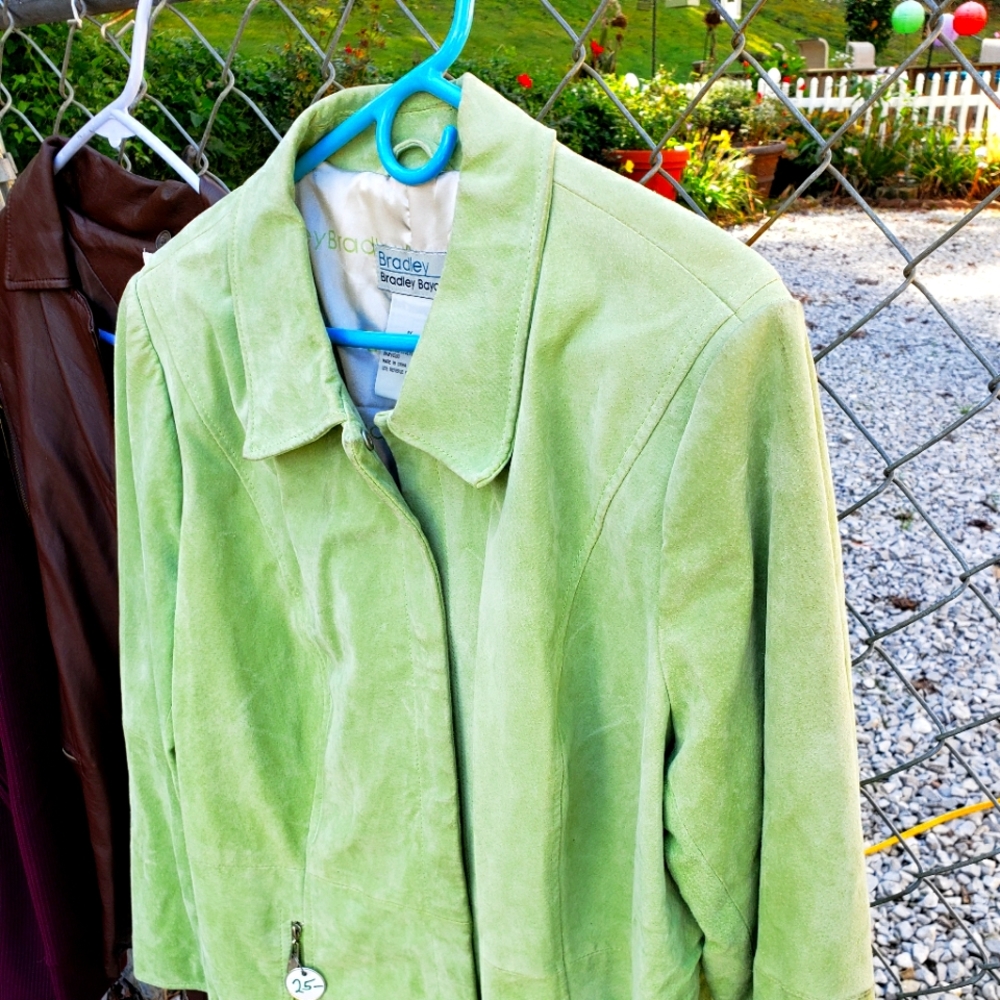 Surde Leather Womens Jacket, size 1X